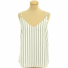 Asos csíkos fehér felső