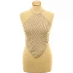 Shein barna kötött top