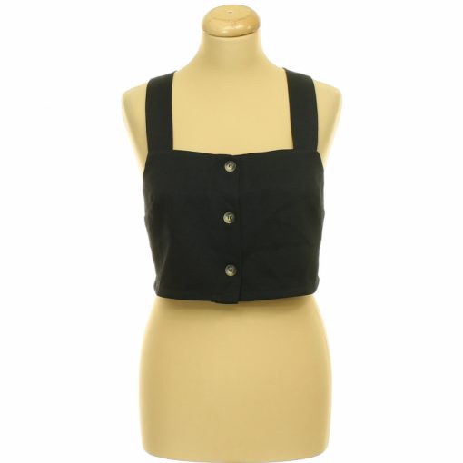 Boohoo fekete top
