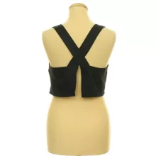 Boohoo fekete top