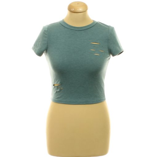 Fashion Nova szaggatott póló