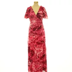 Boohoo mintás maxi ruha