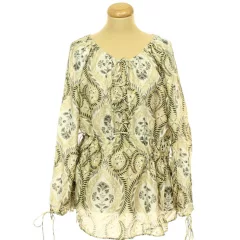 H&M mintás blúz