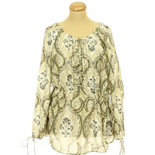 H&M mintás blúz