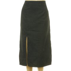 Fekete kordbársony szoknya