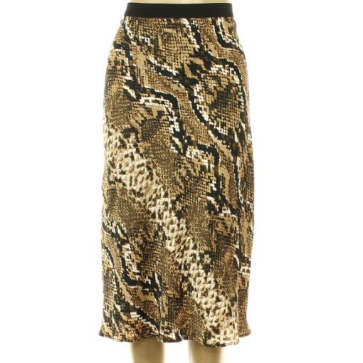 Opus kígyóbőrmintás szatén szoknya
