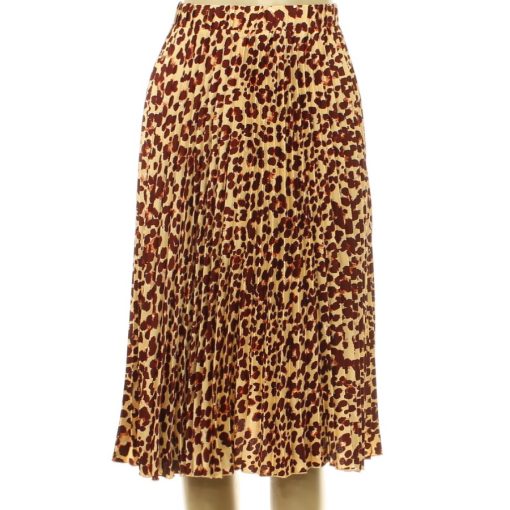 H&M pliszírozott szatén szoknya