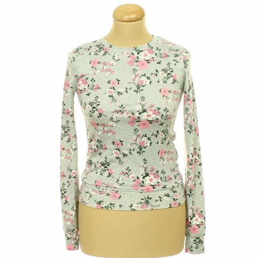 Fishbone virágmintás relax felső