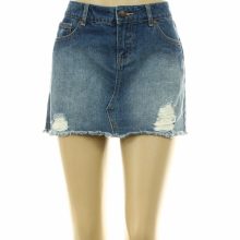 YesYes szaggatott farmer miniszoknya