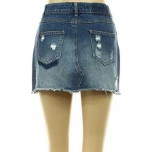 YesYes szaggatott farmer miniszoknya