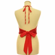 Shein flitteres piros top