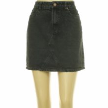 New Look koptatott fekete farmerszoknya