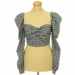 Missguided kockás top