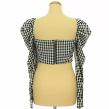 Missguided kockás top