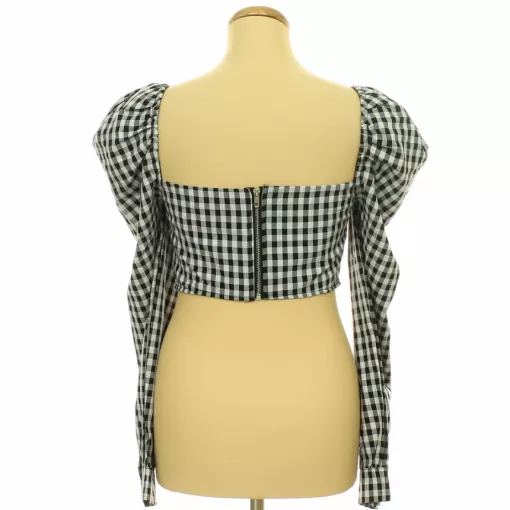 Missguided kockás top