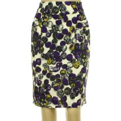 Hobbs London mintás gyapjú szoknya