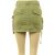Bershka khakizöld cargo farmer miniszoknya