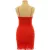 Topshop korallpiros csipke ruha