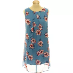 Primark virágmintás kék ruha