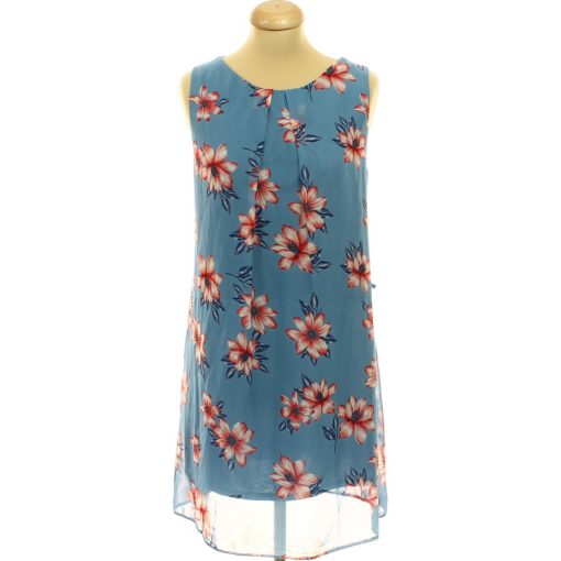 Primark virágmintás kék ruha