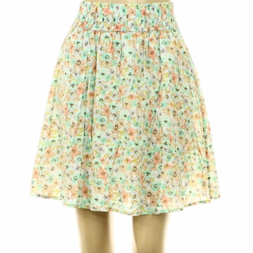 H&M virágmintás pamut szoknya