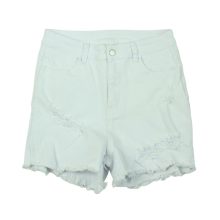 Shein szaggatott farmer short