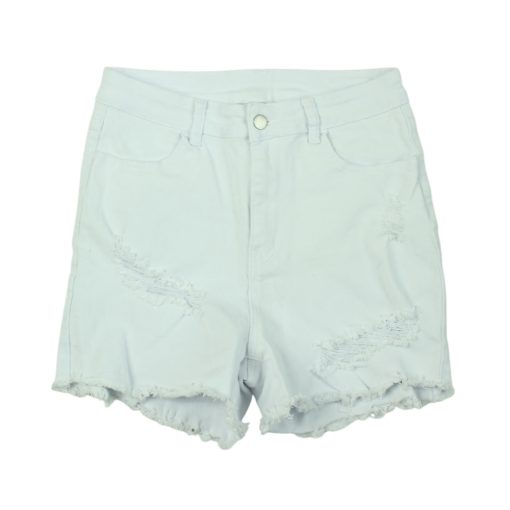 Shein szaggatott farmer short