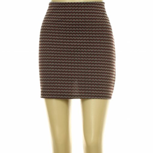 Bordó mintás szoknya