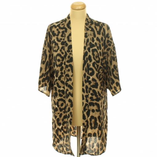 Shein leopárdmintás kimonó