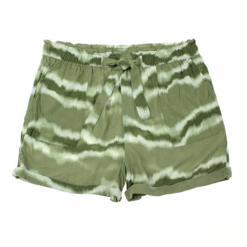 Janina batikolt khakizöld short