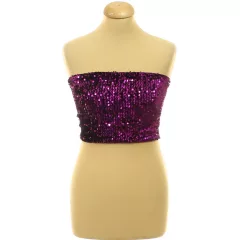 Primark flitteres lila top