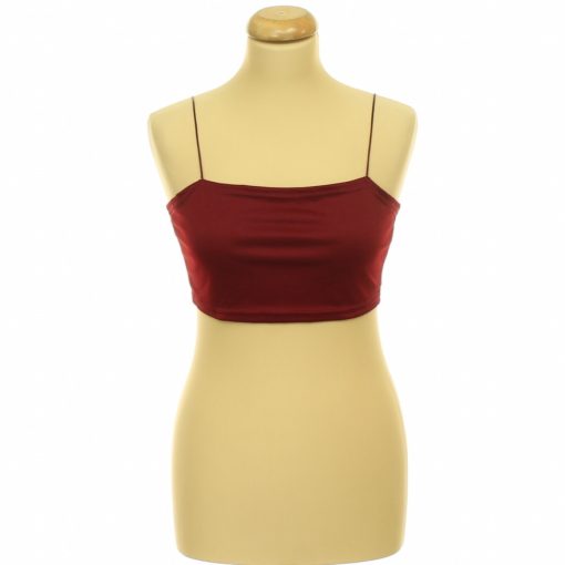 Boohoo bordó top