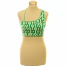 Zara mintás zöld top
