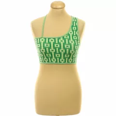 Zara mintás zöld top