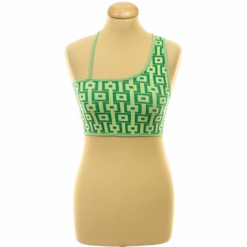 Zara mintás zöld top