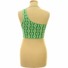 Zara mintás zöld top