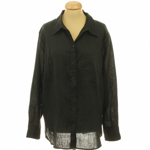 H&M fekete len ing