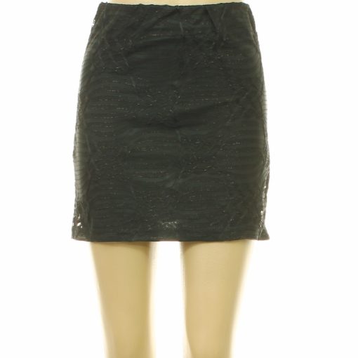 River Island csillámos fekete szoknya