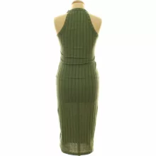 Shein khakizöld kötött ruha