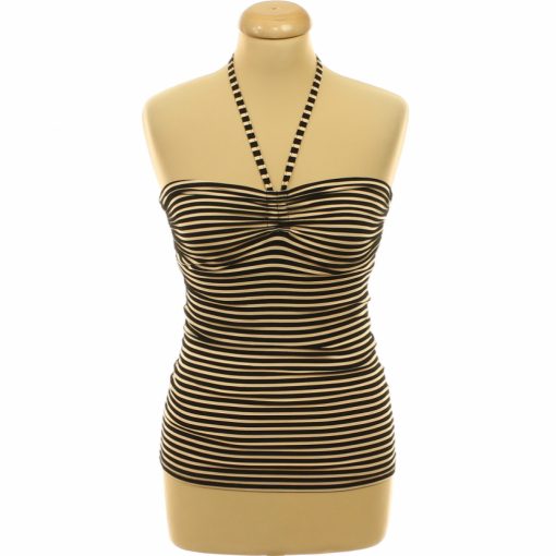 H&M csíkos melltartós top