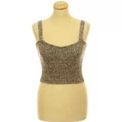 Zara barna kötött top
