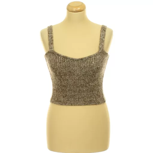 Zara barna kötött top