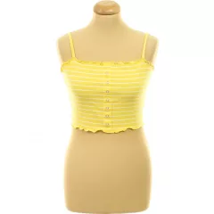 Primark csíkos sárga top