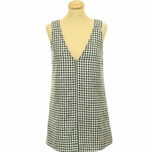 Shein kockás szövetruha