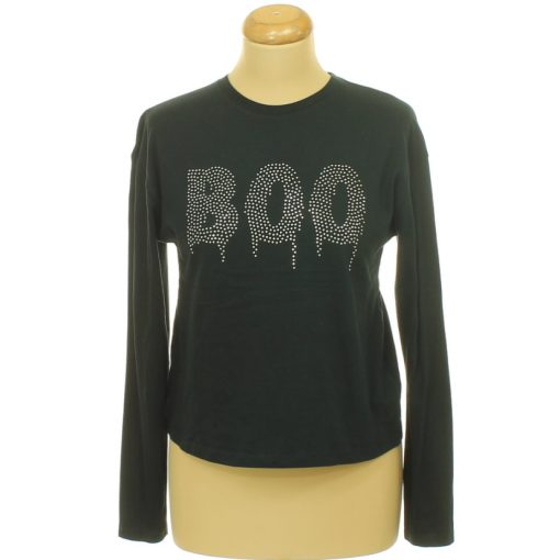 F&F strasszos Halloween-i felső