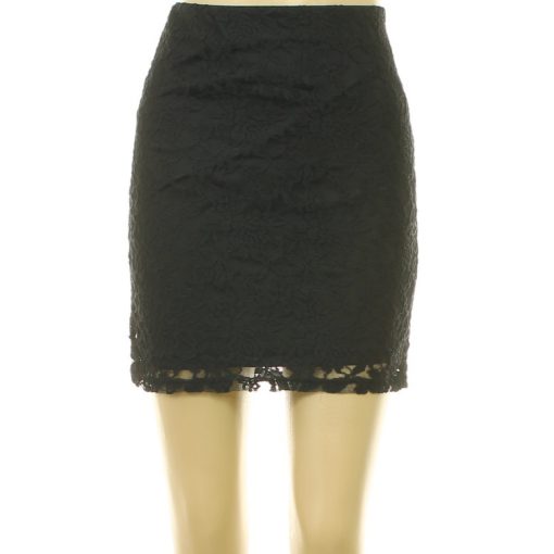 Amisu fekete csipke szoknya