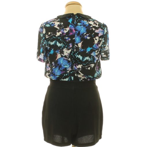 Atmosphere mintás fekete overál