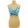 Shein mintás kék top