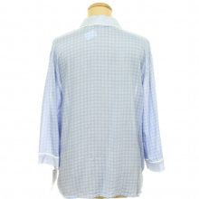 Donna Karan New York mintás kék pizsama felső