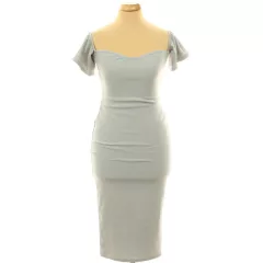 Missguided testhezálló szürke ruha